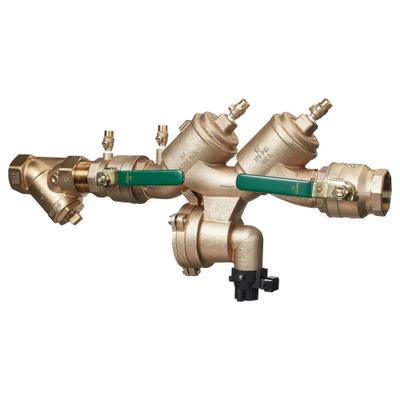 Watts Reduced Pressure Zone Assembly: LF919, With Flood Detection Sensor & Strainer - Watts RPZ Backflow Preventers
