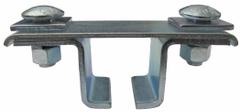 GLEASON Festoon Track Bracket: 4.06 in Overall Lg (MPN C35-TB). Key specifications — Brand: GLEASON; Material: Steel; Product Type: Bracket.