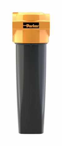 PARKER Compressed Air Filter: 1 micron, 2 in NPT, 466 cfm, 232 psi Max Op Pressure, Aluminum Bowl (MPN AOPX040HNFX). Key specifications — attr241482: No; attr110918: Yes; attr110926: Aluminum; attr110904: PARKER.