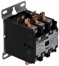 SQUARE D Definite Purpose Magnetic Contactor: 3 Poles, 120V AC, 40 A, Non-Reversing (MPN 8910DPA43V02Y181). Key specifications — Brand: SQUARE D; Coil Voltage: 110/120V AC; Contactor Style: HVACR Definite Purpose Contactor; Terminal Connection Type: Quick-Disconnect Terminals; Maximum Voltage Rating: 600V AC; Series: 8910 Series Type DPA; Phase: Three; Main Pole Contact Form: 3NO.
