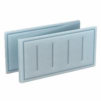 GRAINGER Link Air Filter: 25 in x 25 in x 1 in, 25 in Section Wd, 3 Sections, 3 Ply, MERV 8 (MPN 2DXF3). Key specifications — Performance Rating: MERV 8; Brand: GRAINGER; Media Material: Synthetic.
