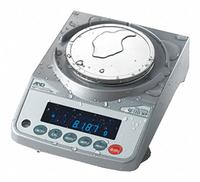 A&D WEIGHING Compact Bench Scale: 1,220 g Capacity, 0.01 g Readability, 0.01 g Repeatability, ABS (MPN FX-1200IWP). Key specifications — Brand: A&D WEIGHING; Display Type: VFD.