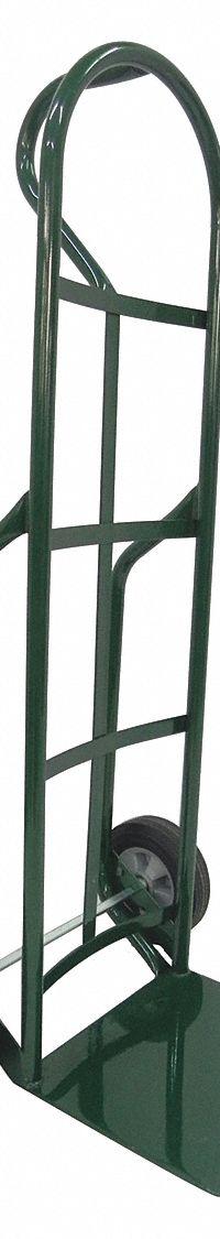 APPROVED VENDOR General Purpose Hand Truck: 800 lb, Single-Loop Handle, Green, Steel, Flat-Free (MPN 9CX22). Key specifications — Brand: APPROVED VENDOR; Color: Green.