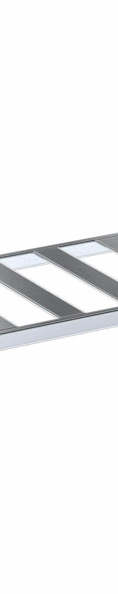 NEW AGE INDUSTRIAL Shelf: 60 in x 24 in - Shelves for Aluminum Open Metal Shelving