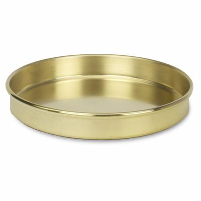 ADVANTECH Testing Pan: 8 in Overall Dia - Sieve Pans