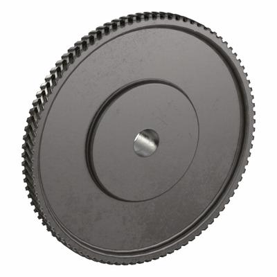 CONTINENTAL Gearbelt Pulley: Plain, 8 mm Pitch, For 16 mm Belt Wd, 90 Teeth - Plain-Bore Timing Pulleys with Hub