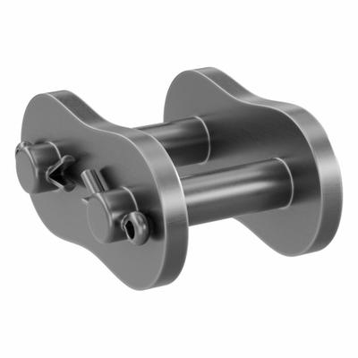 TSUBAKI Connecting Link: For Heavy Riveted Roller Chains, 80, Single Strand, 1 in Pitch - Connecting Links for ANSI Standard Chains