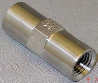 APPROVED VENDOR Piston Spring Check Valve: Piston, Inline Valve Body, 1/4 in Pipe Size, FNPT x FNPT (MPN CHK SST 415-4F4F-B). Key specifications — Brand: APPROVED VENDOR; Piston Material: Stainless Steel.
