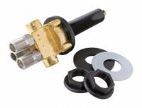 SPEAKMAN Mixing Valve: For Sensor Faucet Series, Use with Hot/Cold Water, Brass, Mounting Hardware (MPN RPG20-1844). Key specifications — Compatible Series: Sensor Faucet; For Water Temperature: Hot/Cold; Compatible Brand: Speakman; Product Type: Mixing Valve; Includes: Mounting Hardware; Material: Brass.