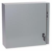 WIEGMANN Disconnect Enclosure: NEMA 12/13/3R/4, Powder-Coated Steel, 20 in x 22 in x 8 in, Latches (MPN N412202208CD). Key specifications — Brand: WIEGMANN; Closure Method: Latches.