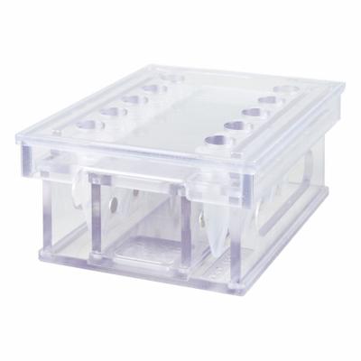 POLTEX Mag Bead Separation Rack: 8 1/2 in Overall Wd, 3 3/8 in Overall Ht, 6 3/4 in Overall Lg - Lab Storage Racks