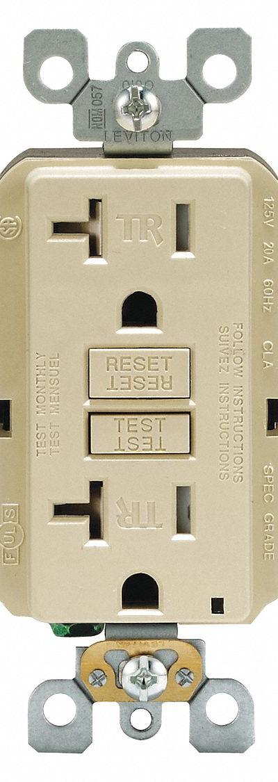 LEVITON GFI Receptacle: Decorator Duplex - General Purpose Receptacles
