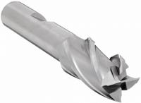 YG-1 Square End Mill: Cobalt, 4 Flute, 1/2" Mill Dia, 1" LOC, 2-11/16" OAL (MPN 07320)