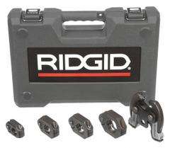 RIDGID Press Ring Kit: 1/2 in to 1 1/4 in Pipe, Copper (Plumbing)/Stainless Steel, Viega ProPress (MPN 28043). Key specifications — attr518793: Stainless Steel; attr518792: Viega ProPress; attr553578: Actuator; attr518791: RIDGID.