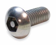 ACORN Tamper Resistant Screws: Stainless Steel, 1/8 in Overall Wd, 1/8 in Overall Ht, Silver, 10 PK (MPN 0112-002-001). Key specifications — Color: Silver; Includes: (10) #10-32 Tamper Resistant Screws; Product Type: Tamper Resistant Screws; Brand: ACORN; Material: Stainless Steel.