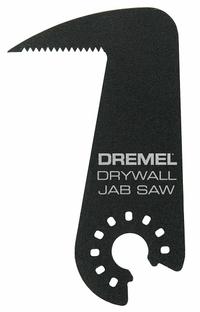 DREMEL Oscillating Tool Blade: 1 7/8 in Blade Wd, 3 1/4 in Overall Lg, Plunge Cutting, Steel (MPN mm435). Key specifications — attr1097473: Drywall; attr1097476: DREMEL; attr1097456: Plunge Cutting.