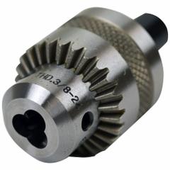 SHIMPO Jacob's Chuck Grip: Jacob's Chuck Grip, FGE/FGV Series, Force Gauges, 1 3/10 in Overall Wd (MPN FG-M6JAC5U). Key specifications — Product Type: Jacob's Chuck Grip; Compatible with Manufacturer Model Number: FGE; Compatible Product Type: Force Gauges; Brand: SHIMPO.