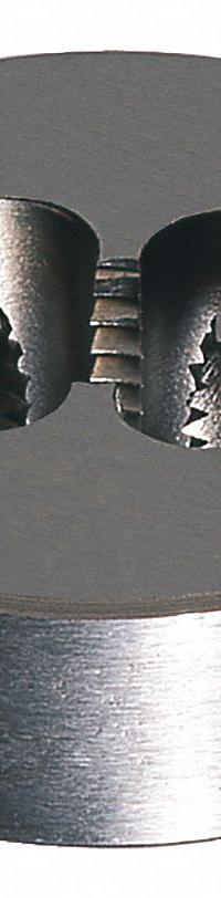 CLE-LINE Round Threading Die: 3/8"-16 UNC, 1 1/2 in OD, Adj, Carbon Steel (MPN C65208)