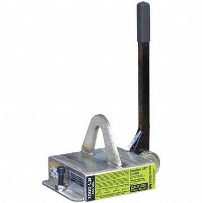 MAG-MATE Lifting Magnet: 1,000 lb Max Load Capacity, 1,000 lb Max Flat Load Capacity - Flat-Surface Lifting Magnets