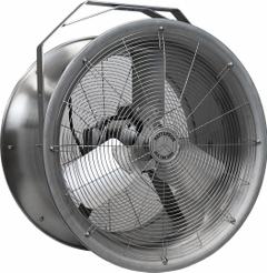 PATTERSON Fan Head: 14 in Blade Dia, 1 Speeds, 115/208 to 230V AC, 1/4 hp Motor, Non-Oscillating (MPN F14A-SS). Key specifications — Voltage: 115/208 to 230V AC; Brand: PATTERSON; Number of Speeds: 1; Phase: Single.