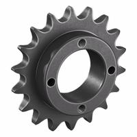 TSUBAKI Sprocket: For 50 Chain, 18 Teeth, 3.599 in Pitch Dia, 3.92 in Outside Dia, Steel (MPN 50H18). Key specifications — Brand: TSUBAKI; Required Bushing Series: H1.