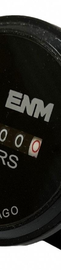 ENM Hour Meter: Hour Meters, Front Panel Mounting, Analog, 440 V AC – 480 V AC, CE/CUL/RoHS/UL (MPN T50A59). Key specifications — Mounting Style: Panel; Standards: RoHS; Bezel Face Shape: Round; Hour Unit Increment: Tenth; NEMA Enclosure Rating: 12; Brand: ENM; Manufacturer Part Number: T50A59; Meter Type_Broad: Analog.
