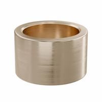 Sleeve Bearing: Bronze, SAE 841, 20 mm Bore, 26 mm OD, 16 mm Lg, 49,938 lb/sq in-fpm Max PV, 10 PK (MPN AAM2026-16B). Key specifications — System of Measurement: Metric; Material Grade: SAE 841; Brand: OILITE.