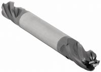 APPROVED VENDOR Ball End Mill: Carbide, AlTiN Coated, Double End, 4 Flute, 13/64" Mill Dia, 1/2" LOC (MPN 242-031065)