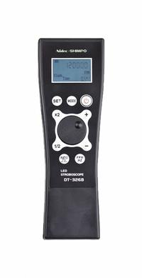 SHIMPO Digital Stroboscope: 0.1 fpm, LCD, 120,000 fpm, 60 fpm, 2.5 usec Max Flash Duration, Battery (MPN DT-326B). Key specifications — Brand: SHIMPO; Digital Display Screen Type: LCD; External Triggers: Input/Output; Maximum Flashes per Minute: 120,000 fpm; Minimum Flashes per Minute: 60 fpm; Phase Shift: Internal; Power Source: Battery; Resolution: 0.1 fpm.