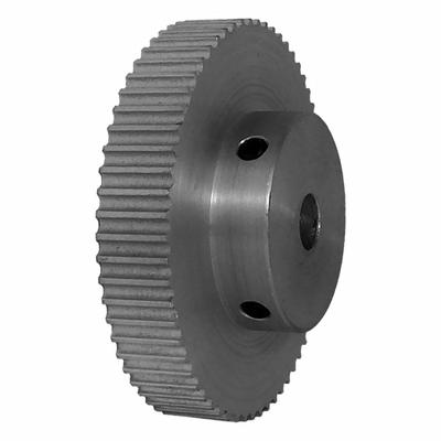 Dayton Timing Pulley: Modified Curvilinear, Fixed, For GT Timing Belt Section - GT Section Fixed-Bore Timing Pulleys with Hub