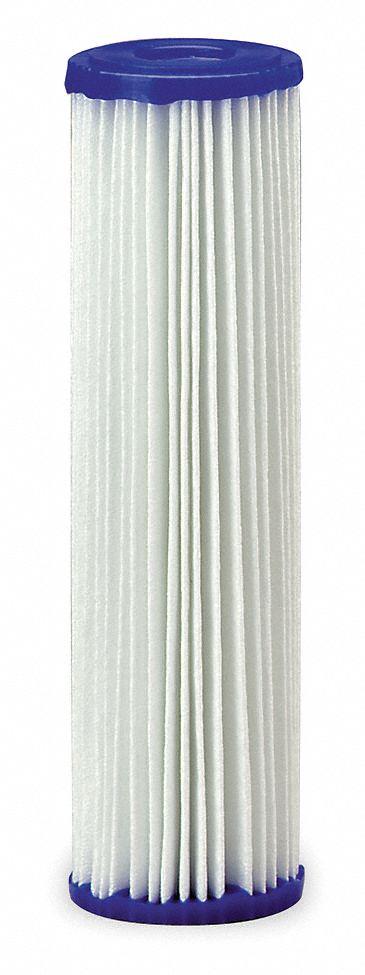 PENTAIR/PENTEK Water Filter Cartridge: 30 micron - Pleated Water Filter Cartridges