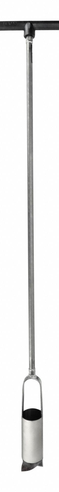 AMS Soil Auger Field Kit: Steel, 5/8 in Connection Size, 3 1/4 in Overall Dia, Threaded, Steel (MPN 400.14). Key specifications — Connection Type: Threaded; Brand: AMS; Product Type: Soil Auger Field Kit; Material: Steel; Includes: 4 ft Extension, 5/8 in Thread; Handle Material: Steel; Handle Included: Handle Included.