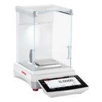 OHAUS Lab Scale: 120 g Capacity, 0.1 mg Readability, 0.1 mg Repeatability, 0.2 mg Linearity, Metal (MPN EXP124/AD). Key specifications — Brand: OHAUS; Display Type: TFT Touchscreen.