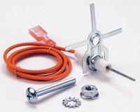 Flame Sensor: Universal, Spark Intermittent Pilot, Straight, 24 in Probe Lg, Hardwired (MPN 1751-729). Key specifications — Probe Tip Angle: Straight; Electrical Connection Type: Hardwired; Brand: ROBERTSHAW; Replacement for OEM Brand: Universal; Product Type: Flame Sensor.