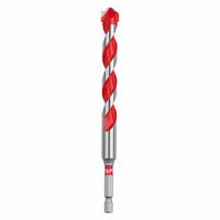 MILWAUKEE Hammer Drill Bit: 1/2 in Drill Bit Size, 4 in Max Drilling Dp, 6 in Overall Lg (MPN 48-20-9030). Key specifications — attr277146: MILWAUKEE.