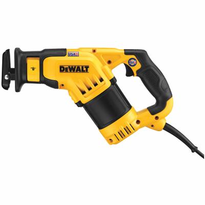 DEWALT Reciprocating Saw: 12 A Current, 1 1/8 in Stroke Lg - Corded Reciprocating Saws