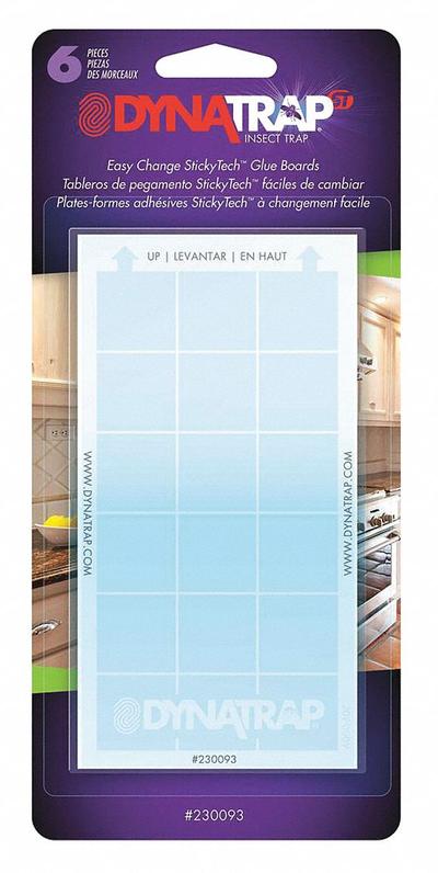 DYNATRAP Glue Card: For Use On Flying Insects, Paper Trap, Indoor/Outdoor Use - Flying Insect Traps