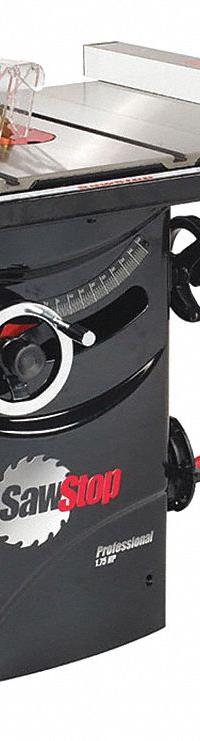 SAWSTOP Table Saw: 120 V AC Volt, 14 A Current, 10 in Blade Dia., 30 in Max. Cut Wd Right of Blade (MPN PCS175-PFA30). Key specifications — attr1170561: SAWSTOP.