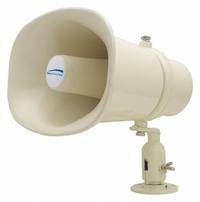 SPECO TECHNOLOGIES PA Weatherproof Speaker: Passive, 1-Way, 8 ohm Impedance, 8 3/4 in Overall Wd (MPN SPC15RT). Key specifications — attr1056470: Indoor; attr1056495: Passive.