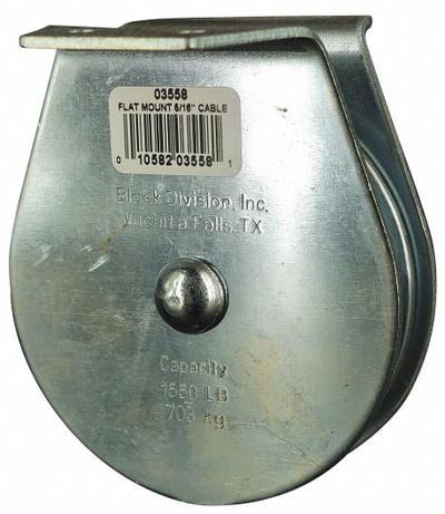 APPROVED VENDOR Pulley Block: Pulley Block, Mounted, Side Mount/Upright Mount, Pulling - Upright-Mount Pulley Blocks
