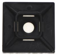 3M Cable Tie Base: 0.21 in Slot Wd, 0.06 in Slot Ht, 0.99 in L x 0.99 in W x 0.22 in H, 500 PK (MPN CTB1X1BKA-C). Key specifications — For Use With: Miniature, Intermediate and Standard Cable Ties; Size: 0.99 in L x 0.99 in W x 0.22 in H; Color: Black; Brand: 3M.