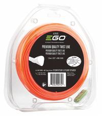 EGO String Trimmer Line: 0.095 in Dia, 160 ft Overall Lg, Twisted, Green/Silver, 51 to 250 ft (MPN AL2450S). Key specifications — Brand: EGO; Color: Green; Silver; Compatible Manufacturer Number: STA1500; Compatible Product Type: String Trimmers.