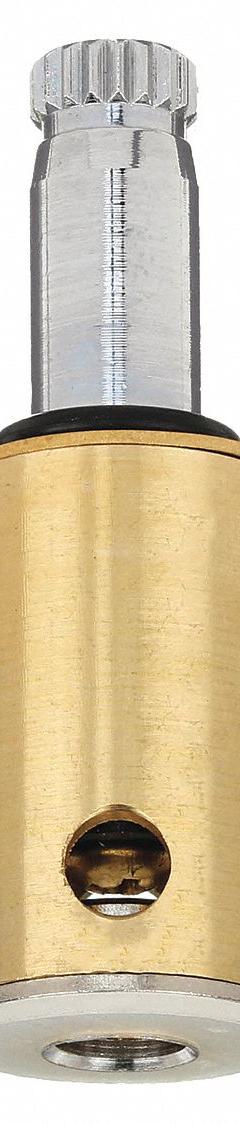 KISSLER Stem: For Kohler Brass Plunger Series, Use with Cold Water, Brass, Compression, (1) Stem (MPN 11-0975C). Key specifications — Compatible Series: Kohler Brass Plunger; For Water Temperature: Cold; Compatible Brand: Kohler; Product Type: Stem; Includes: (1) Stem; Material: Brass.