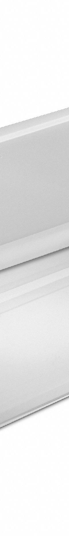 STERILITE Storage Tote: 26.5 gal, 33 7/8 in x 18 3/4 in x 13 in, Clear Body, White Lid, White, Clear (MPN 14998004). Key specifications — attr1188666: Plastic; attr1188675: Clear; attr1188676: White; attr1188687: STERILITE.
