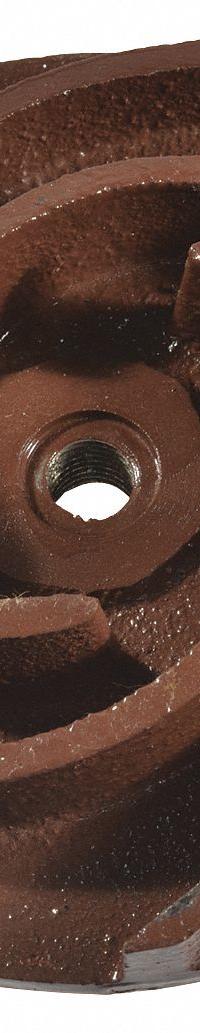 DAYTON Impeller: Mfr Part # PPL2206CG, For Use With 2ZWP9/2ZWR1/2ZWX8. Key specifications — Impeller Material: Cast Iron; Compatible with Brand: Dayton; Compatible with Pump Type: Straight Centrifugal Pumps; Impeller Design: Semi-Open; Manufacturer Part Number: PPL2206CG; Compatible with Grainger Part Number: 2ZWP9; Compatible with Manufacturer Model Number: 2ZWX8; Brand: DAYTON.