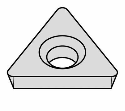WIDIA Triangle Turning Insert: TPHB21505 - Triangle (T) Indexable Turning Inserts