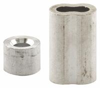 PRIME-LINE Ferrule and Stop: Aluminum, 4 5/8 in Overall Ht, 2 3/4 in Overall Wd, 1 PR (MPN GD 12154). Key specifications — Brand: PRIME-LINE; Material: Aluminum; Product Type: Ferrule and Stop.