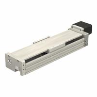 PBC LINEAR Compact Linear Actuator: 10 mm Lead Screw, 10 mm Lead, 10 mm Max. Stroke, Anti-Backlash (MPN CSLSM10AGXR1ZF-2LT-0130-0). Key specifications — Cover Type: Tall; Motor Mount Option: NEMA 17 Motor Mount.