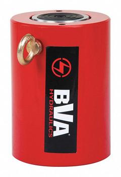 BVA HYDRAULICS Hydraulic Ram: Single Acting, 100 ton Nominal Capacity, 2 in Nominal Stroke Lg, Steel (MPN HG10002). Key specifications — attr98927: BVA HYDRAULICS.
