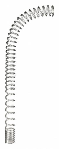 T&S BRASS Sprayer Spring: Steel, Chrome, 20 5/16 in Overall Lg (MPN 000888-45). Key specifications — Brand: T&S BRASS; Color/Finish: Chrome; Material: Steel; Product Type: Sprayer Spring.